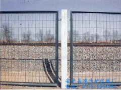 供应鸿升铁路护栏网，框架护栏网，厂房防护网，围网图1