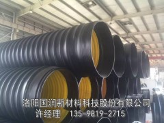 河南钢带增强聚乙烯螺旋波纹管厂家图1
