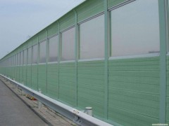 玻璃钢声屏障 高速公路铁路高架轻轨隔音降噪声屏障图2