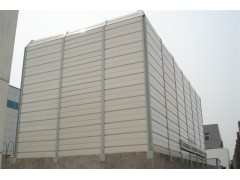 电厂冷却塔声屏障隔音墙 高速公路铁路高架轻轨隔音降噪声屏障图2