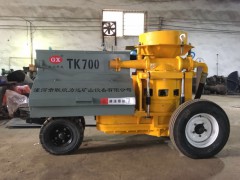 TK700湿式水泥砂浆喷浆机图1