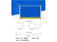 佛山大成交通设施厂家 2.5米PVC围挡  施工工程现场围避图3