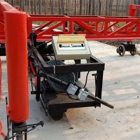 东硕机械双排悬轨式桁架刻纹机 混凝土路面防滑刻纹机大型刨纹机