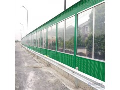 降噪声屏障厂家直销 阳江高速公路金属声屏障 玻璃屏体隔音屏图1