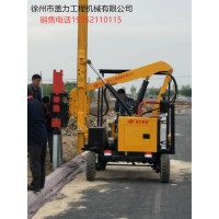 高速公路护栏打桩机