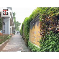 绿植围挡助力绿色生态城市建设