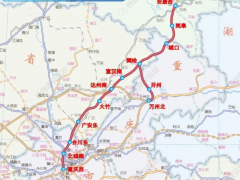 全长1355公里，总投资3008亿！京昆通道西昆高铁将在2028年前分段建成开通