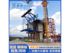 全新桥梁挂篮 菱形桁架结构 可租赁销售 泰容挂篮杆件配套模板设计定制厂家直供图1