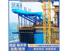 全新桥梁挂篮 菱形桁架结构 可租赁销售 泰容挂篮杆件配套模板设计定制厂家直供图5