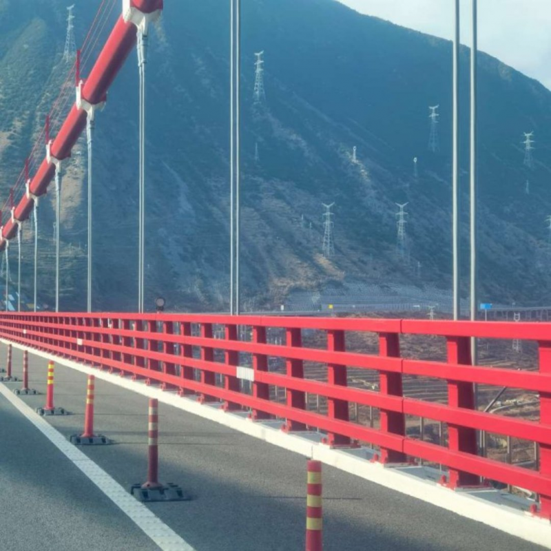 河道桥梁防撞护栏 景观围栏 桥梁铁艺栅栏支持安装图4