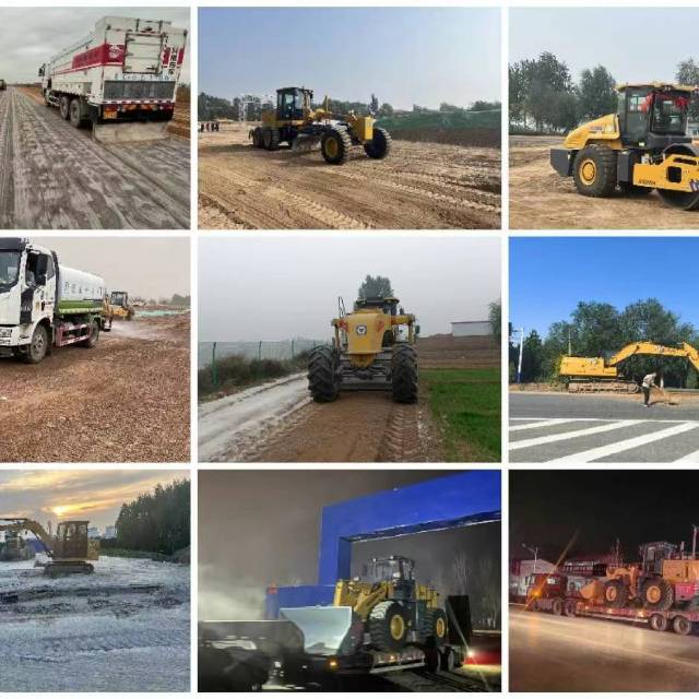 公路施工，